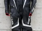 Combinezon moto piele bărbați Richa + ghete moto impermeabile Richa