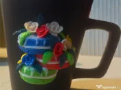 Căni decorate cu lut polimeric 