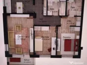 Apartament 3 camere decomandat Casa Nobel, vedere panoram... 