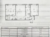 Apartament 3 camere, semidecomandat - zona Florilor 