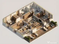 Apartament 4 camere, Ferdinand