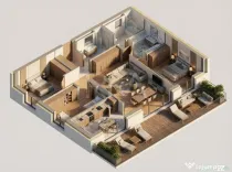 Apartament 4 camere, Ferdinand