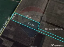 Teren industrial 7.9 ha, Afumati, deschidere 120m, Soseau...