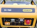 Generator Profesional Stanley SG 7500 – 7.5 kW – Stare Excelentă