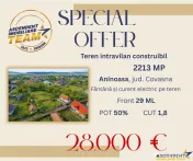 Teren cu proiect aprobat si utilitati:start ideal pentru cas 