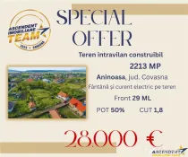 Teren cu proiect aprobat si utilitati:start ideal pentru cas