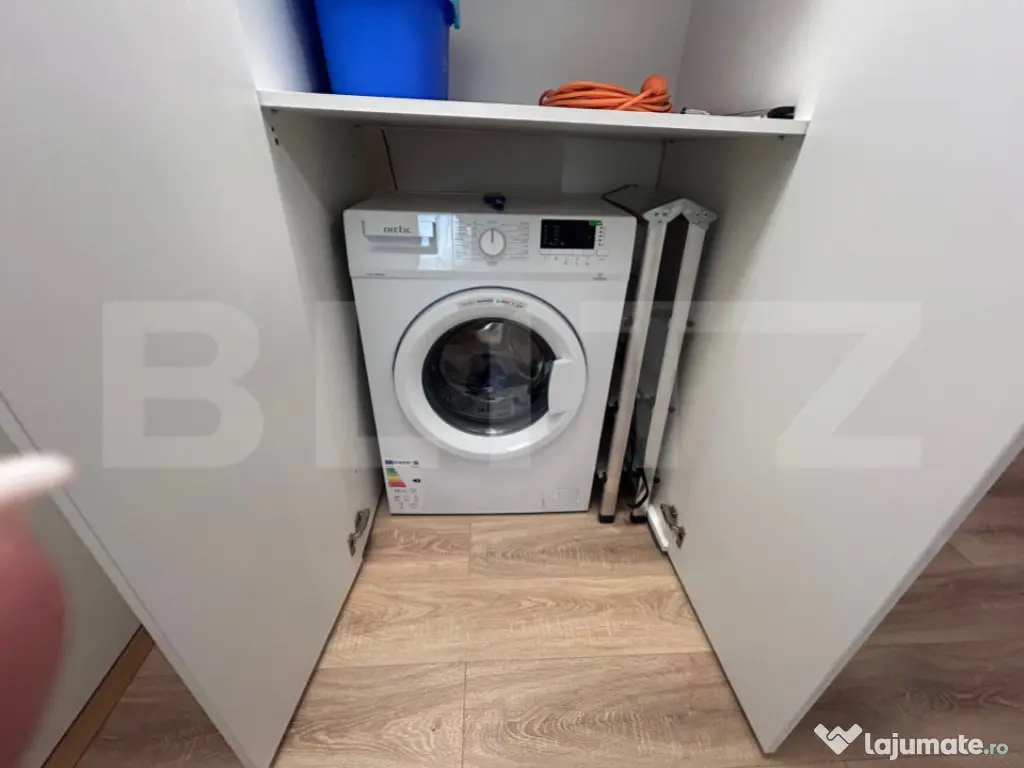 Apartament cu 2 camere, 30mp curte, incalzire in pardoseala,