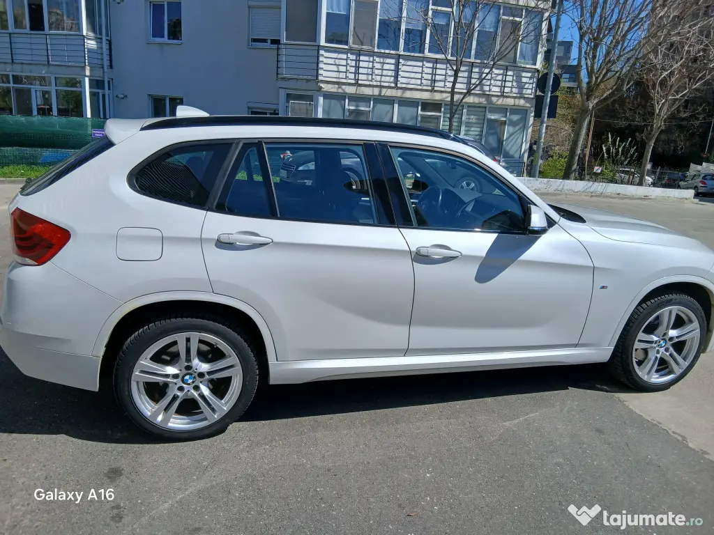Bmw x1*xDrive*2.0D*Pachet M*Sport.Automată alb perlat