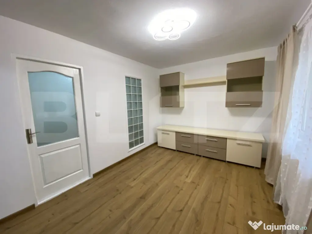 Apartament 2 camere, renovat complet – C.R. Vivu, parter ?