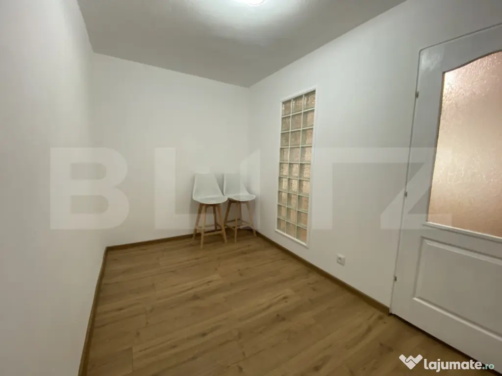 Apartament 2 camere, renovat complet – C.R. Vivu, parter ?