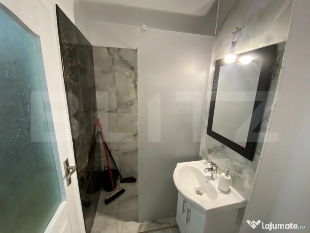 Apartament 2 camere, renovat complet – C.R. Vivu, parter ?