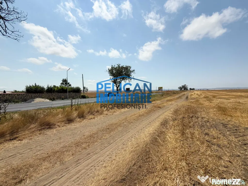Teren intravilan M. Kogalniceanu, 4000MP, la drumul national - Mihail Kogalniceanu (Tulcea)