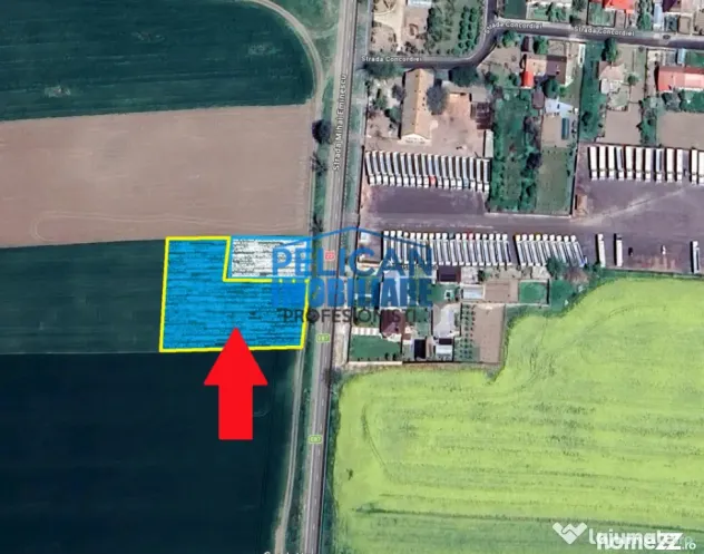Teren intravilan M. Kogalniceanu, 4000MP, la drumul national - Mihail Kogalniceanu (Tulcea)