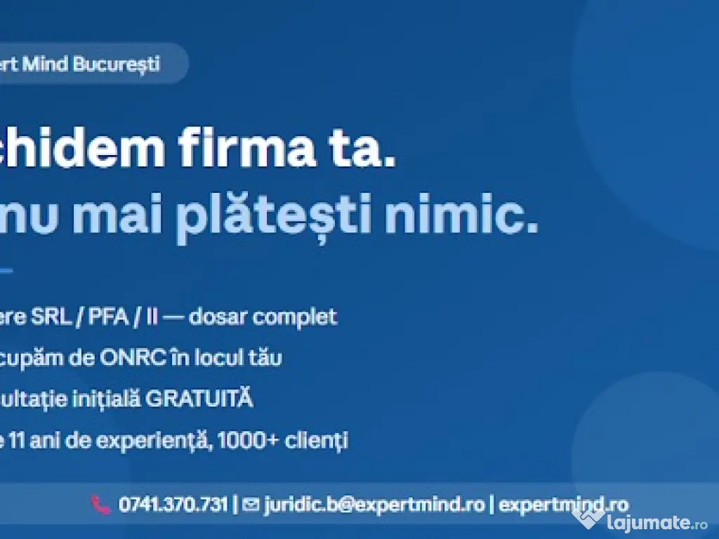 Cautăm colaborări – contabili, firme contabilitate, servicii ONRC