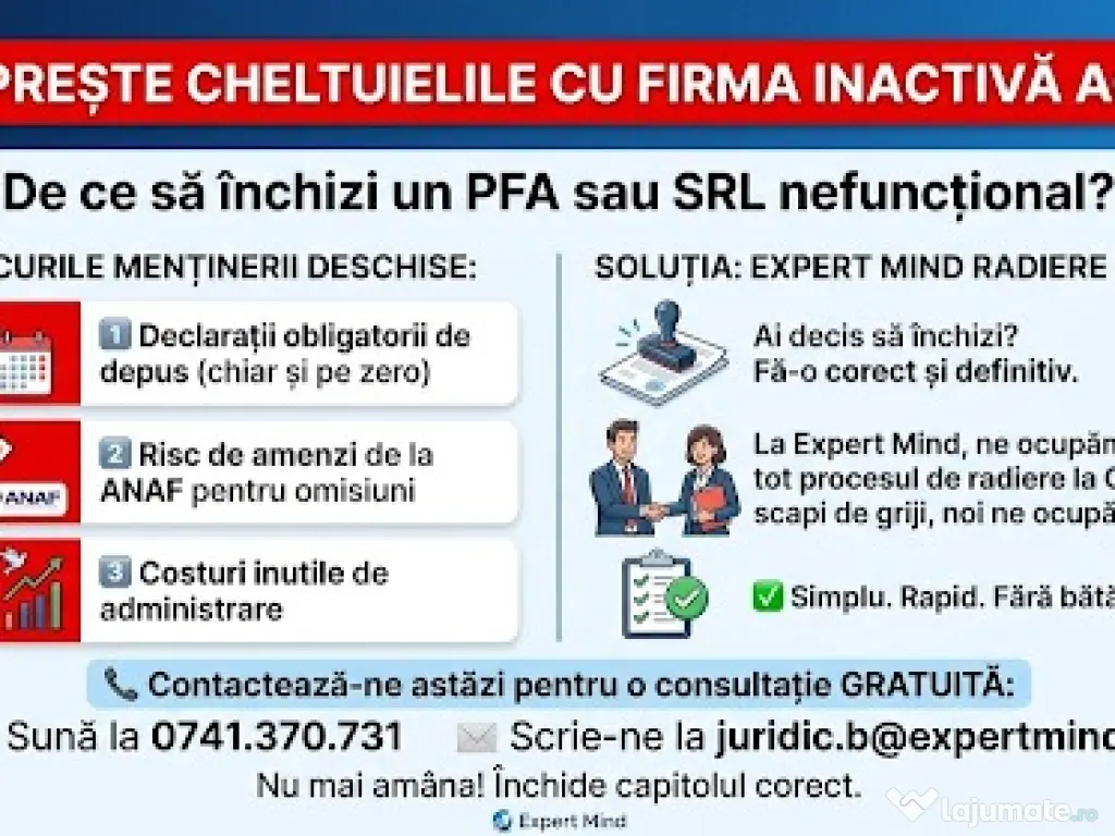 Cautăm colaborări – contabili, firme contabilitate, servicii ONRC