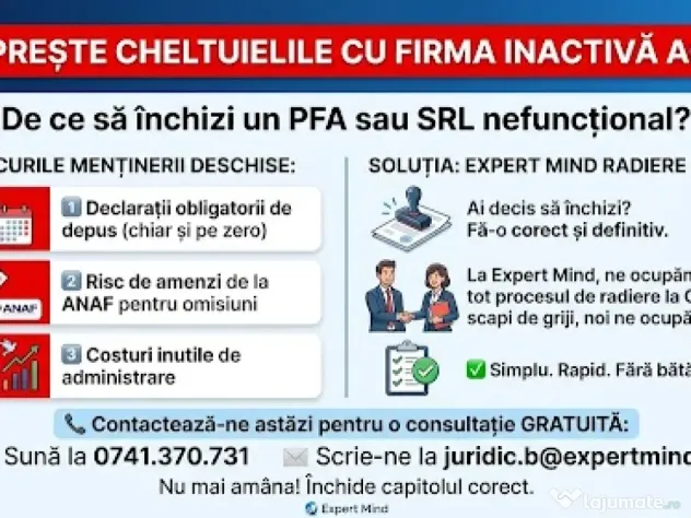 Cautăm colaborări – contabili, firme contabilitate, servicii ONRC