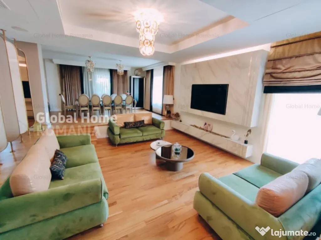 Vila Sisesti | Piscina - Garaj - Teren 1500mp | Mobilata si