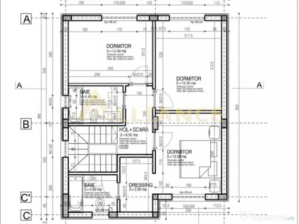 Casa Individuala - 5 camere 3 bai - Teren 300 MP