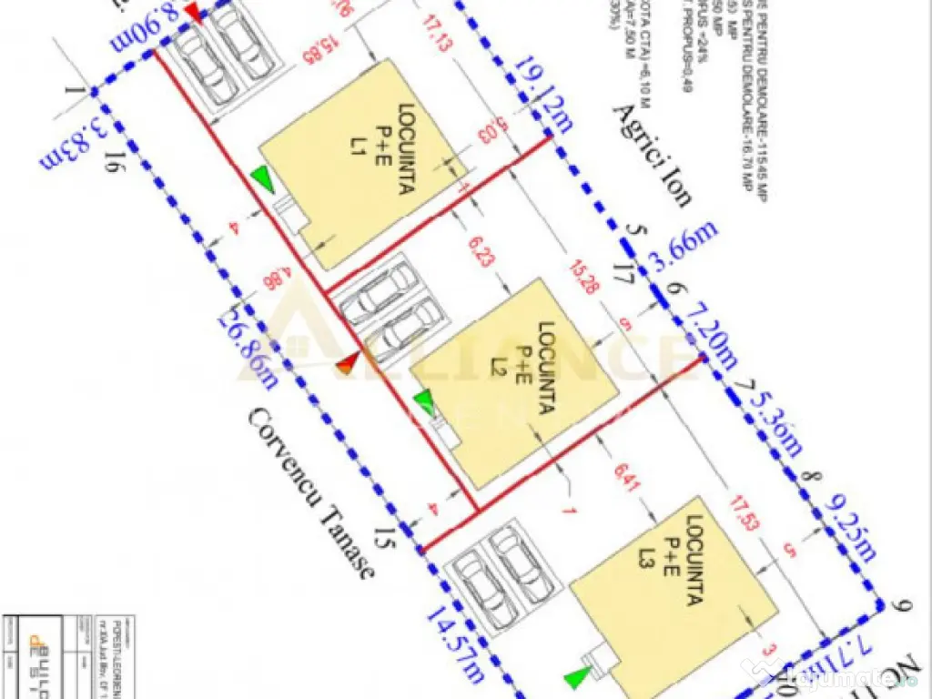 Casa Individuala - 5 camere 3 bai - Teren 300 MP