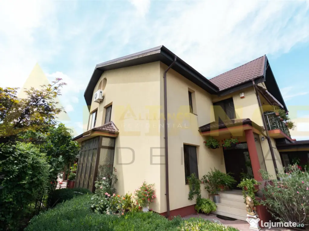 {766 MP TEREN} Vila cu 7 camere | LUX - Piscina