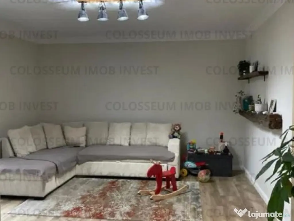 Bloc nou, 2 camere, mobilat, utilat, gradina, parcare, Tractorul!