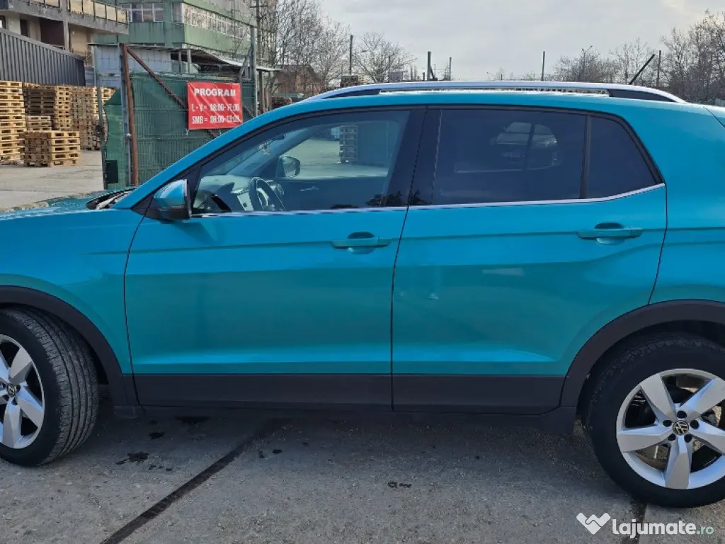 Volkswagen T-Cross 1.0 TSI Style 2023-110 CP- 47K km- ACC- Keyless- Istoric VW