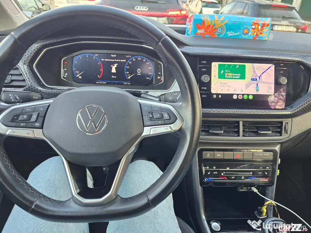 Volkswagen T-Cross 1.0 TSI Style 2023-110 CP- 47K km- ACC- Keyless- Istoric VW