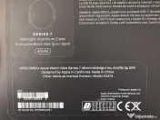 Apple Watch Nike Series 7 (45mm) Midnight + cadou bratara metalica neagra