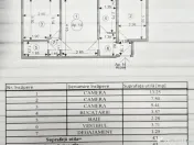 Apartament 3 Camere 41 mp Florilor 