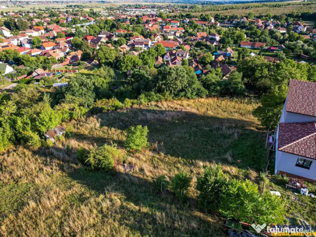 Teren intravilan, cu panorama superba, in Sfantu Gheorghe, C