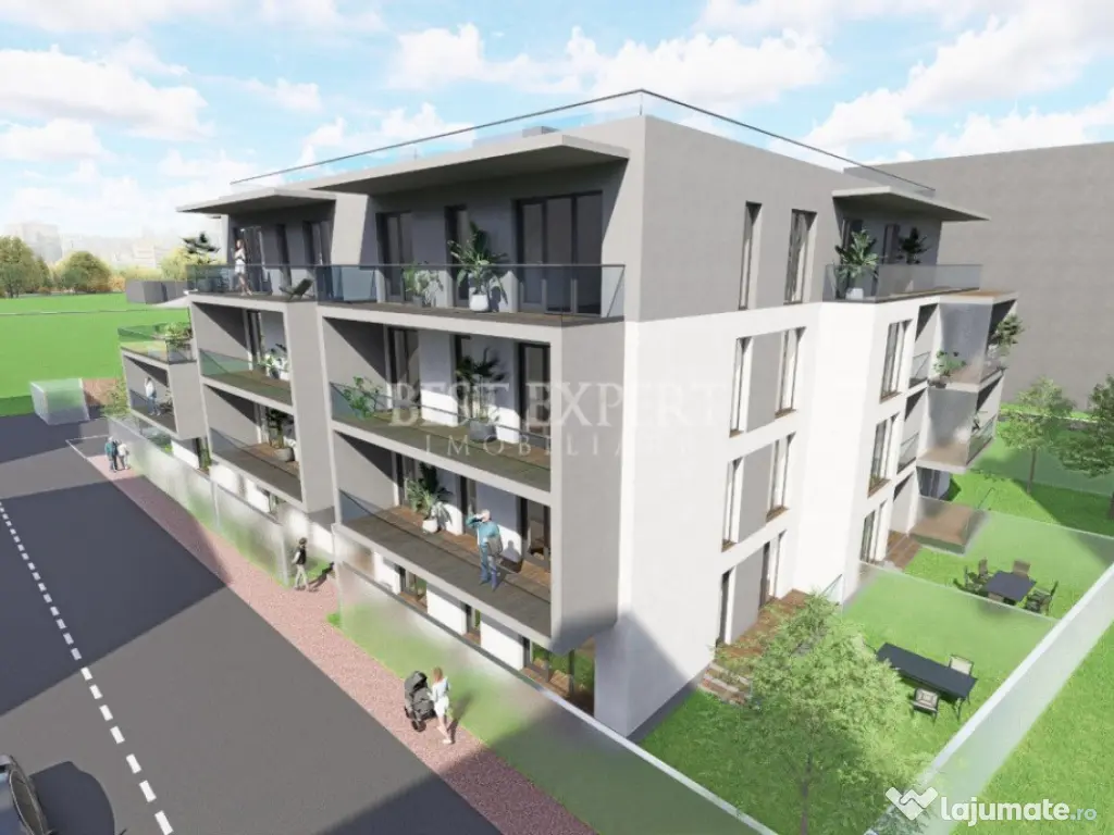 3 Camere Bloc Intim CU Gradina