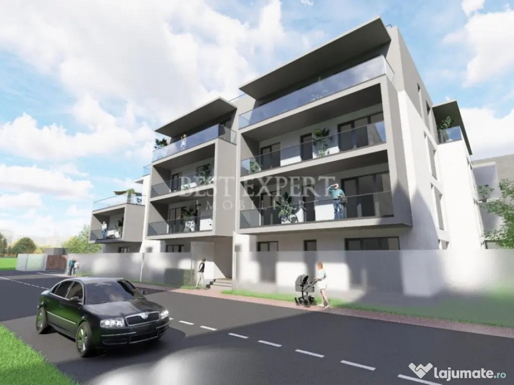 3 Camere Bloc Intim CU Gradina