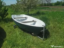 Barca fibra 3.85 m adusă acum Germania