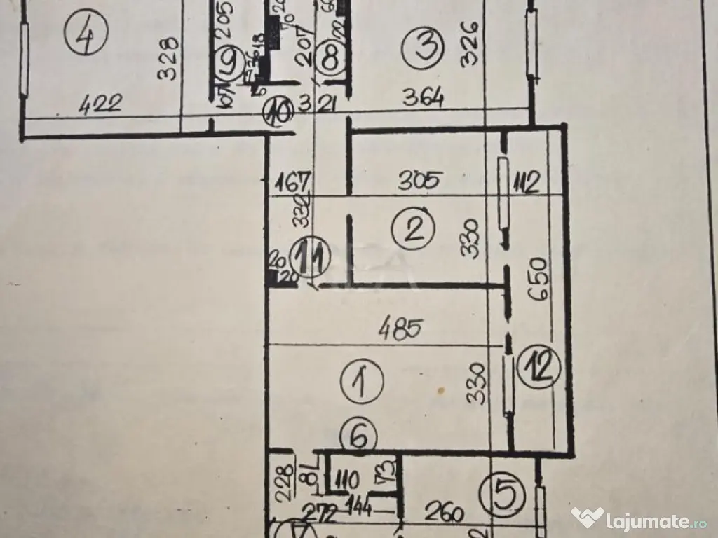 4 camere, 2/4, anvelopat, 86mp-Drumul Taberei