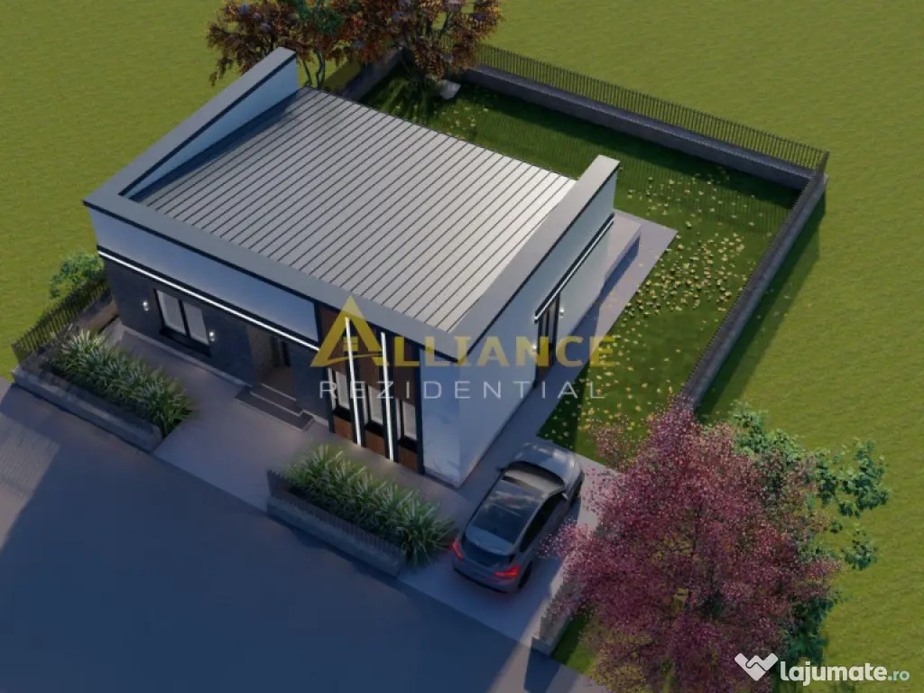 Casa individuala parter || 4 camere 2 bai || teren 309mp