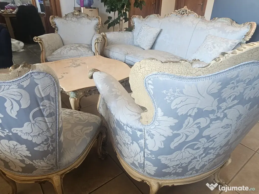 Canapea si fotolii in stil baroc