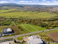 FILM! Teren intravilan industrial, deschidere la DN, Sfantu 