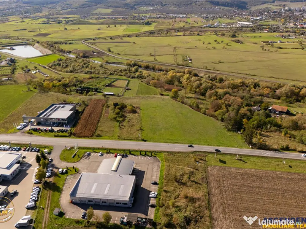 FILM! Teren intravilan industrial, deschidere la DN, Sfantu