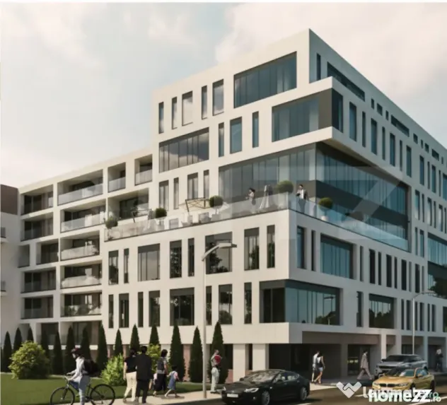 Apartament cu 2 camere, 58 mp, semifinisat, zona Iulius Mall - Cluj-Napoca (Cluj)