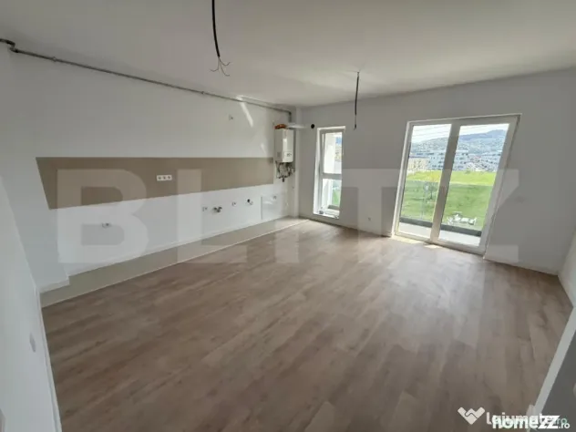 Apartament cu 2 camere, finisat, bloc nou, cu parcare subter