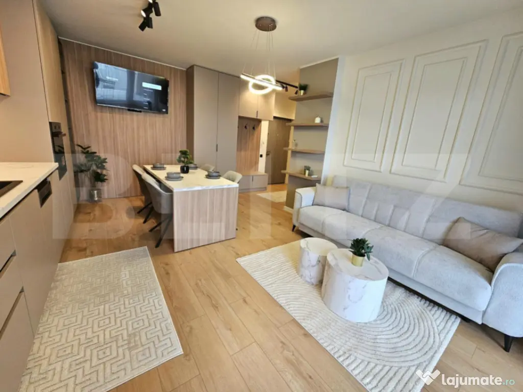 Apartament la cheie, 2 camere, incalzire in pardoseala, lift