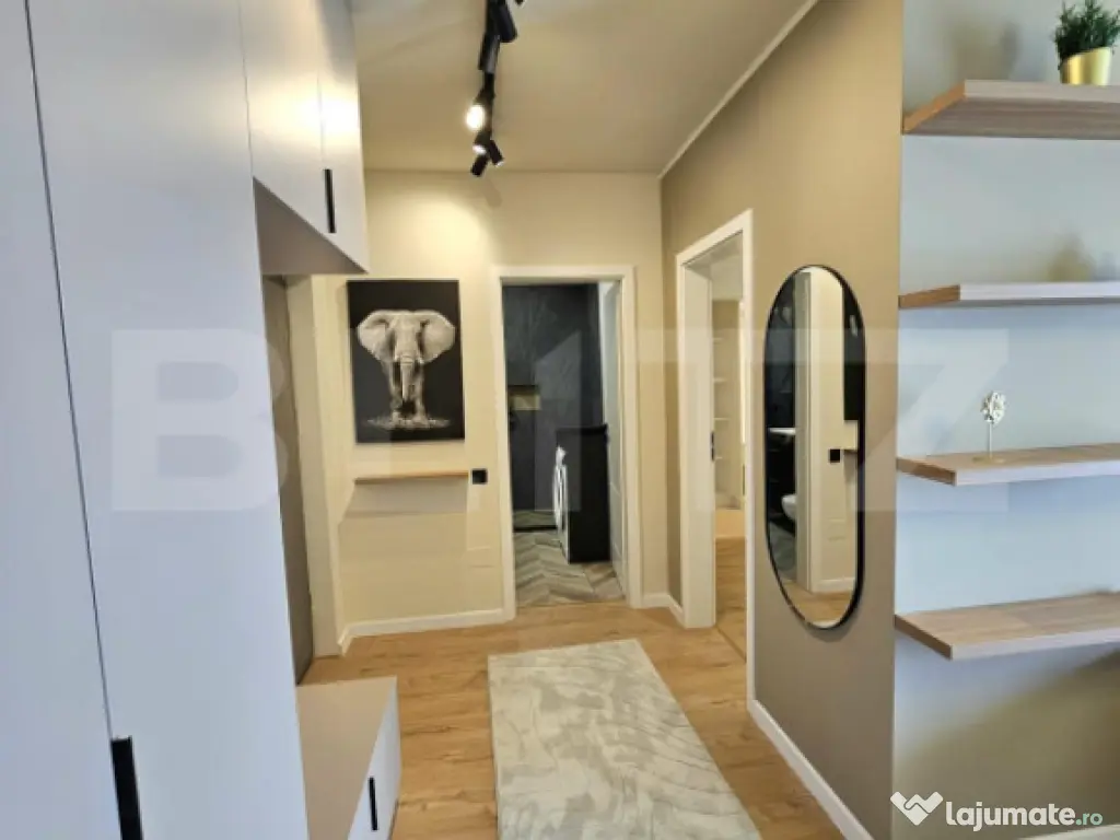 Apartament la cheie, 2 camere, incalzire in pardoseala, lift