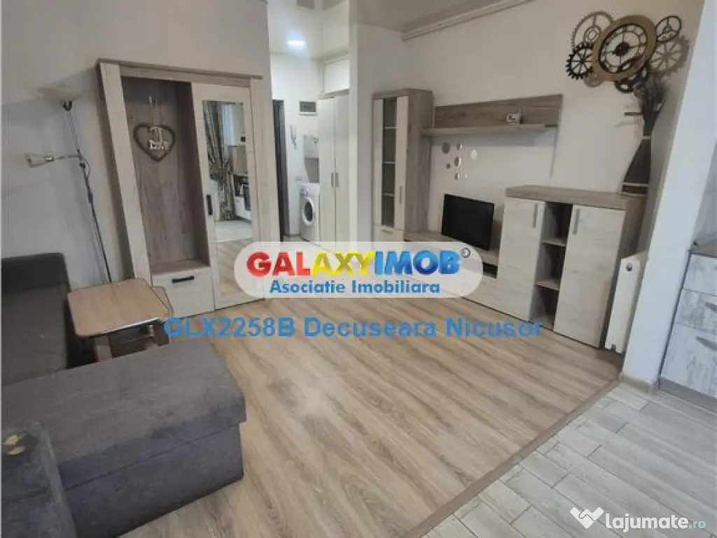 Garsoniera mobilata si utilata Militari Residence 300 euro