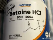 Betaina HCl  sustine digestia prin cresterea aciditatii gastrice 