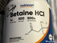 Betaina HCl  sustine digestia prin cresterea aciditatii gastrice 