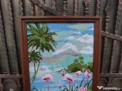 Goblen "Insula cu flamingi" 