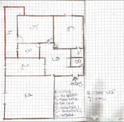 Apartament de 3 camere Florilor-Craiter ( Boxa+Centrala ) 