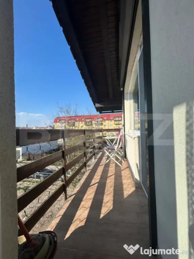 Apartament tip duplex, 100 mp, 4 camere, mobilat modern, cur