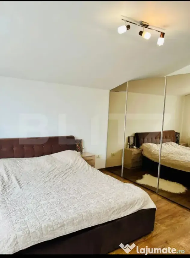 Apartament tip duplex, 100 mp, 4 camere, mobilat modern, cur