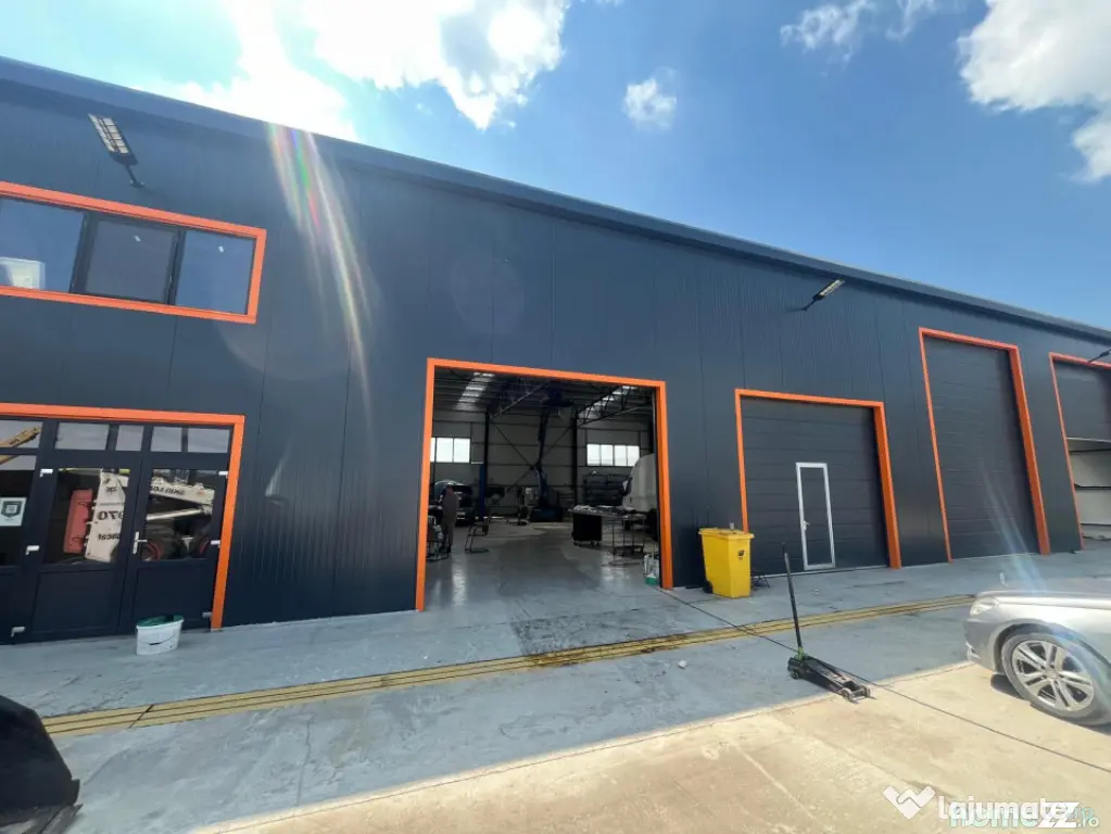 Teren 12.600 mp cu hală nouă 600 mp, oportunitate investi?